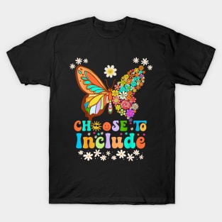 Choose To Include For Autism Teacher Special Education SPED T-Shirt